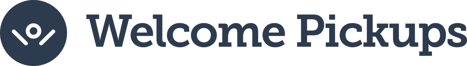 Welcome Pickups logo